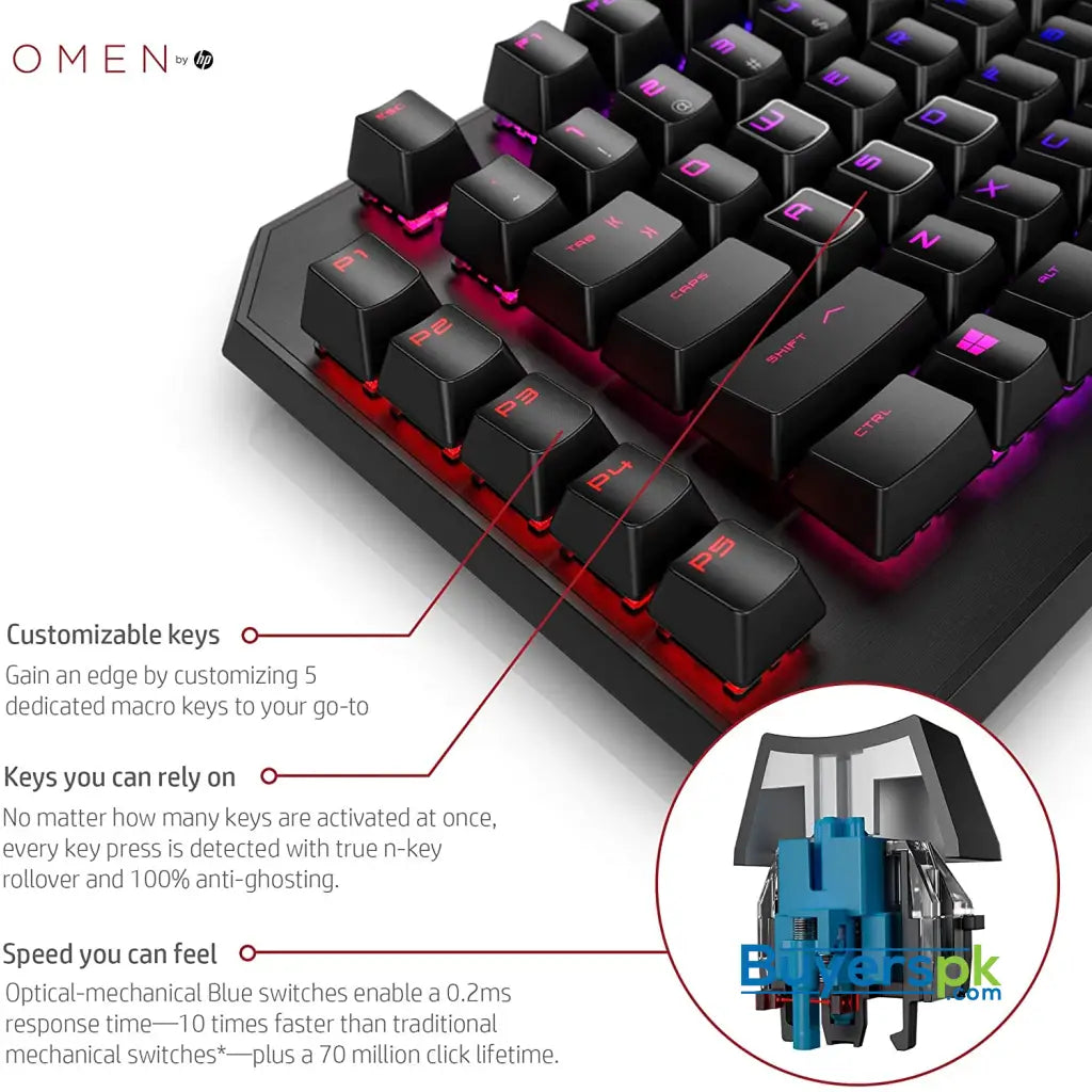 Hp Omen Sequencer Mechanical Optical Gaming Keyboard - Price in Pakistan Hp Omen Sequencer Mechanical Optical Gaming Keyboard - Price in Pakistan